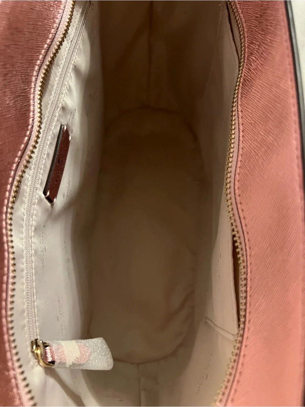 Kate Spade New York Glimmer Top Zip Tote Pink